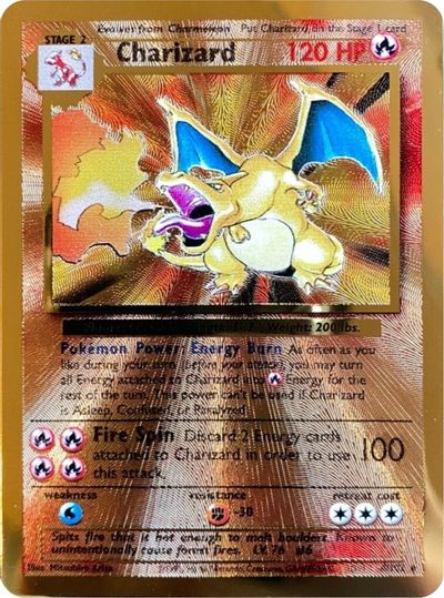 Charizard (4/102) (Celebrations Metal Card) [Celebrations: 25th Annive