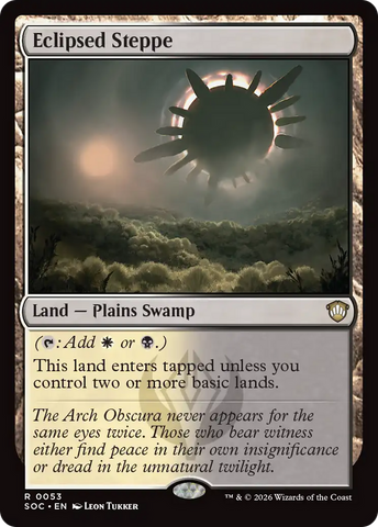 Eclipsed Steppe [Secrets of Strixhaven Commander]