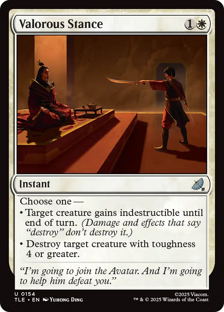Valorous Stance [Avatar: The Last Airbender: Eternal-Legal]
