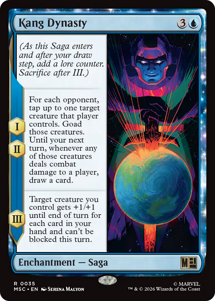 Kang Dynasty (Surge Foil) [Marvel Super Heroes Commander]