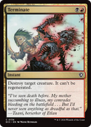 Terminate [Lorwyn Eclipsed Commander]