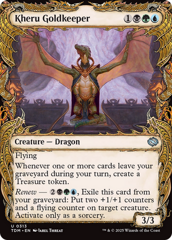 Kheru Goldkeeper (Showcase) [Tarkir: Dragonstorm]