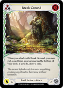 Break Ground (Yellow) [U-ELE132] (Tales of Aria Unlimited)  Unlimited Rainbow Foil