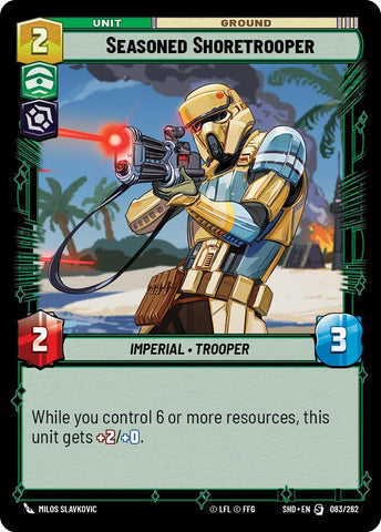 Seasoned Shoretrooper (083/262) (083/262) [Shadows of the Galaxy]