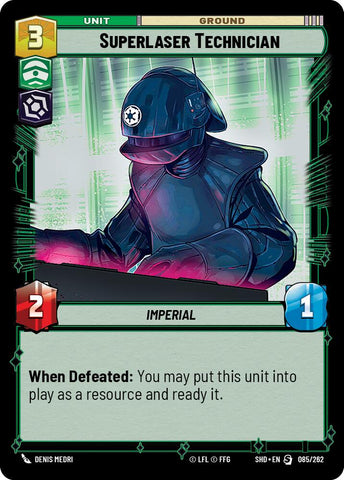 Superlaser Technician (085/262) (085/262) [Shadows of the Galaxy]