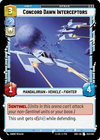 Concord Dawn Interceptors (042/262) (042/262) [Shadows of the Galaxy]