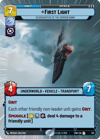 First Light - Headquarters of the Crimson Dawn (313) (Hyperspace) (313) [Shadows of the Galaxy]
