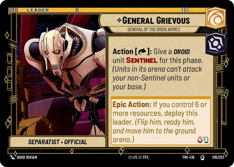 General Grievous - General of the Droid Armies (015/257) (015/257) [Twilight of the Republic]