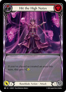 Hit the High Notes (Red) [ARA011] (Rosetta Aurora Blitz Deck)