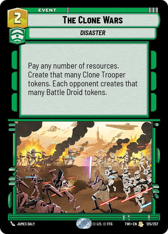 The Clone Wars (125/257) (125/257) [Twilight of the Republic]
