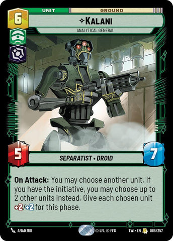 Kalani - Analytical General (085/257) (085/257) [Twilight of the Republic]