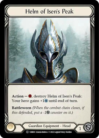 Helm of Isen's Peak [1HB003] (History Pack 1 Bravo Blitz Deck)