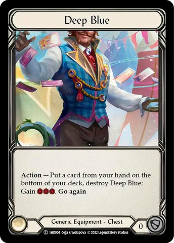 Deep Blue [1HD004] (History Pack 1 Dash Blitz Deck)