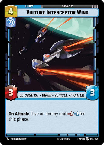 Vulture Interceptor Wing (063/257) (063/257) [Twilight of the Republic]