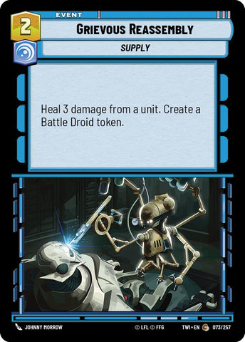 Grievous Reassembly (073/257) (073/257) [Twilight of the Republic]