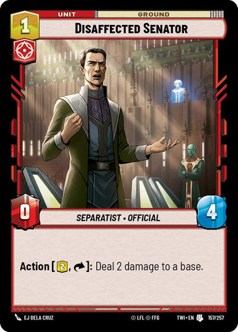 Disaffected Senator (157/257) (157/257) [Twilight of the Republic]
