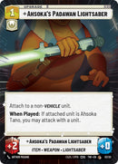 Ahsoka's Padawan Lightsaber (3) (Hyperspace) (3) [Twilight of the Republic]