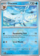 Glaceon (025/131) (Master Ball Pattern) [Scarlet & Violet: Prismatic Evolutions]