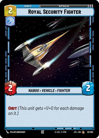 Royal Security Fighter (061/262) (061/262) [Jump to Lightspeed]