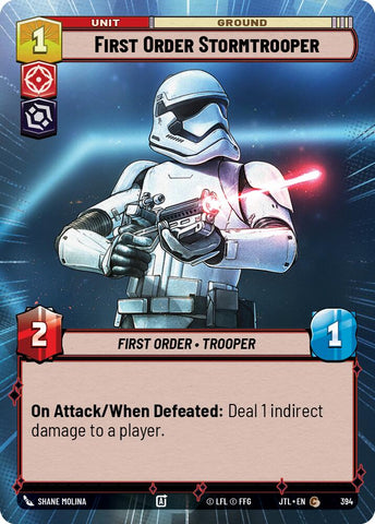First Order Stormtrooper (394) (Hyperspace) (394) [Jump to Lightspeed]