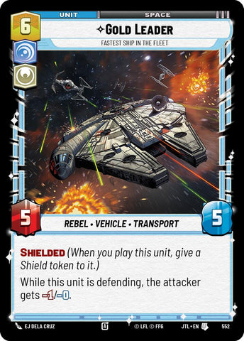 Gold Leader - Fastest Ship in the Fleet (552) (552) [Jump to Lightspeed]