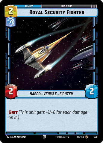 Royal Security Fighter (559) (559) [Jump to Lightspeed]