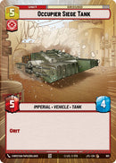 Occupier Siege Tank (901) (Hyperspace Foil) (901) [Jump to Lightspeed]
