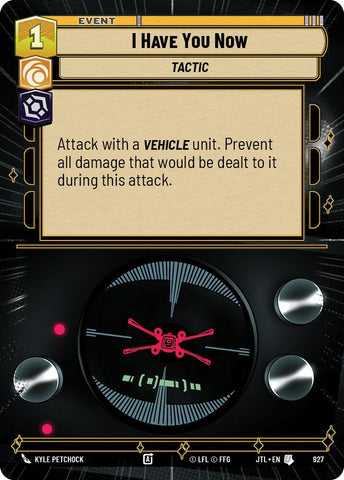 I Have You Now (927) (Hyperspace Foil) (927) [Jump to Lightspeed]