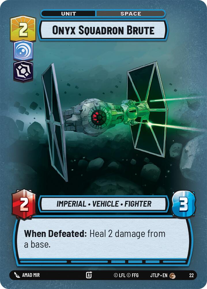 Onyx Squadron Brute (Foil) (22) [Jump to Lightspeed: Weekly Play]