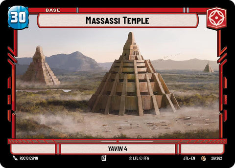 Massassi Temple // Shield (026/262 // T04/T04) (026/262 // T04/T04) [Jump to Lightspeed]