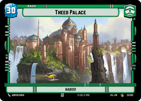 Theed Palace // X-Wing (023/262 // T02/T04) (023/2262 // T02/T04) [Jump to Lightspeed]