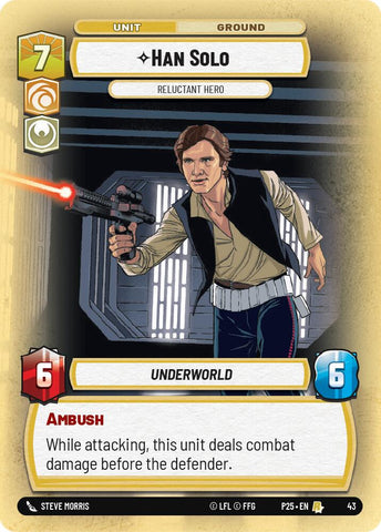 Han Solo - Reluctant Hero (43) (43) [Store Showdown Promos]