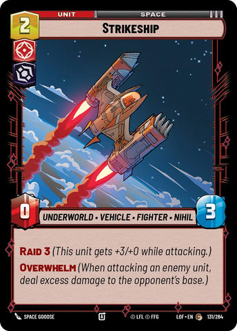 Strikeship (131/264) (131/264) [Legends of the Force]