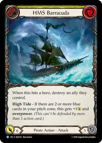 HMS Barracuda [SEA134] (High Seas)