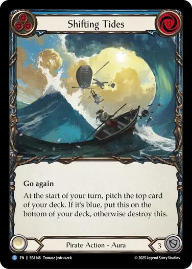 Shifting Tides [SEA148] (High Seas)  Rainbow Foil