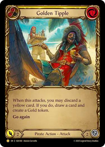 Golden Tipple (Yellow) (Treasure) [SEA160] (High Seas)  Cold Foil