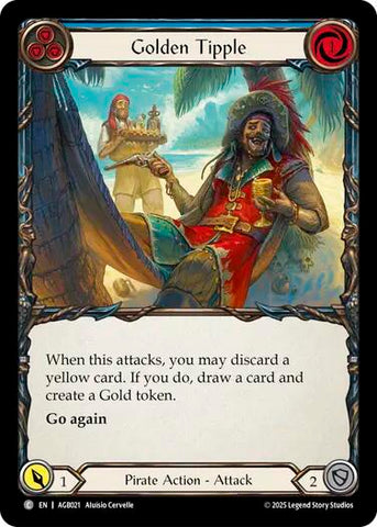 Golden Tipple (Blue) [AGB021] (Armory Deck: Gravy Bones)