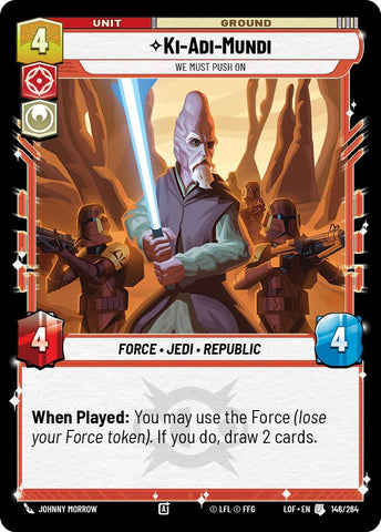 Ki-Adi-Mundi - We Must Push On (146/264) (146/264) [Legends of the Force]