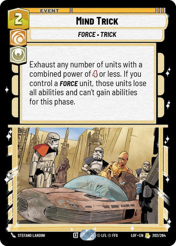 Mind Trick (202/264) (202/264) [Legends of the Force]