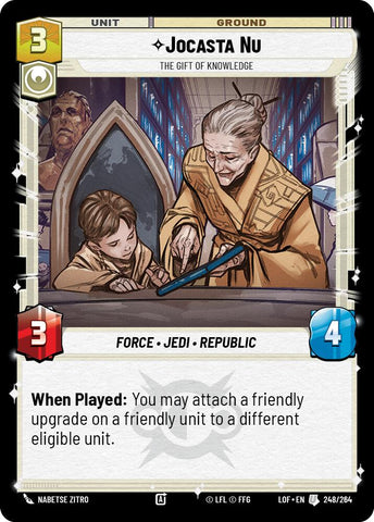 Jocasta Nu - The Gift of Knowledge (248/264) (248/264) [Legends of the Force]