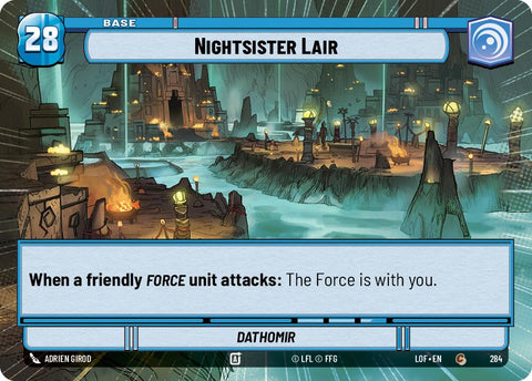 Nightsister Lair // Shield (284 // t02) (Hyperspace) (284 // T02) [Legends of the Force]