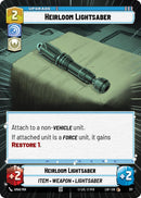 Heirloom Lightsaber (317) (Hyperspace) (317) [Legends of the Force]