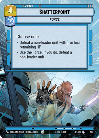 Shatterpoint (343) (Hyperspace) (343) [Legends of the Force]