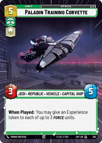 Paladin Training Corvette (363) (Hyperspace) (363) [Legends of the Force]