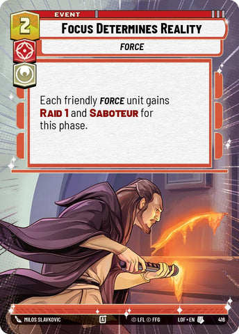 Focus Determines Reality (416) (Hyperspace) (416) [Legends of the Force]
