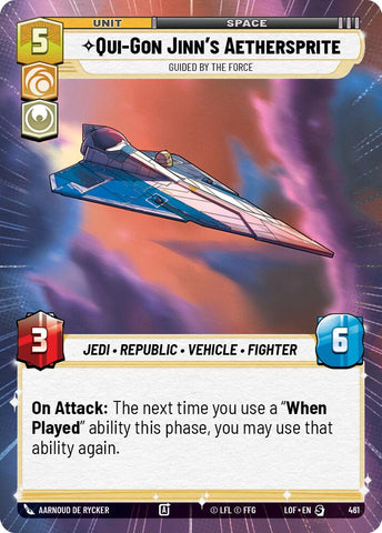 Qui-Gon Jinn's Aethersprite - Guided by the Force (461) (Hyperspace) (461) [Legends of the Force]