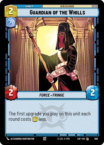 Guardian of the Whills (560) (Foil) (560) [Legends of the Force]