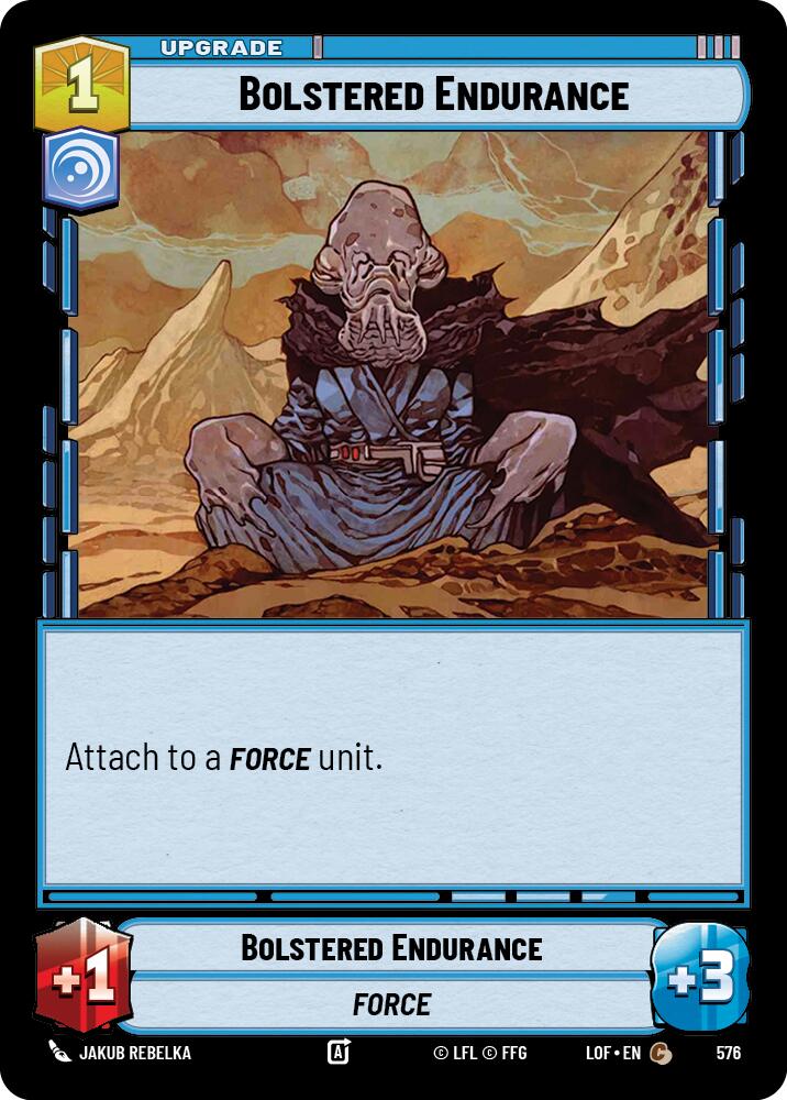 Bolstered Endurance (576) (Foil) (576) [Legends of the Force]