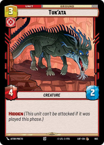 Tuk'ata (663) (Foil) (663) [Legends of the Force]