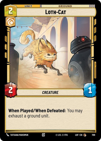 Loth-Cat (709) (Foil) (709) [Legends of the Force]
